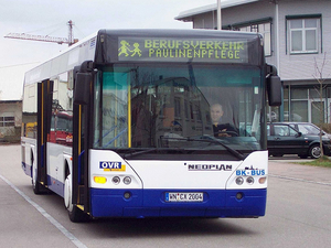 Bus zur ReHa-Werkstatt  