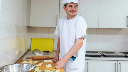 Lernen in der Paulinenpflege, Ausbildung, Hauswirtschaft