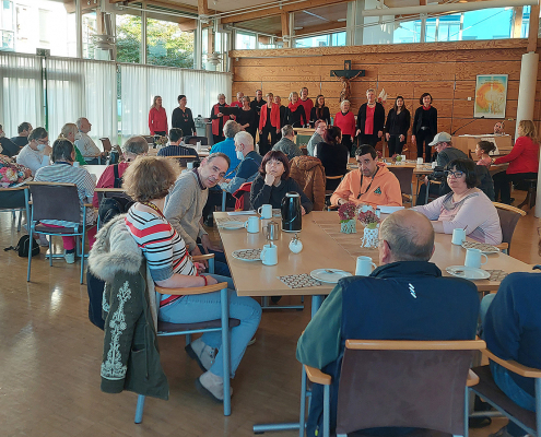 Fellbacher Gospelchor "Joy and Light" beim "Club Paula"