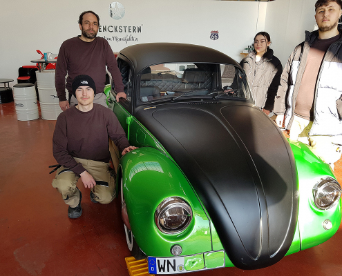 BBW-Azubis boostern VW Käfer