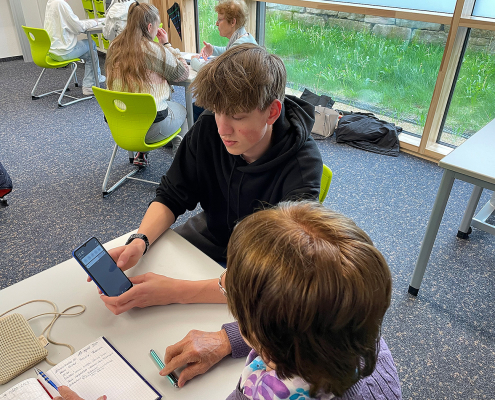 Schüler helfen Senioren 2024