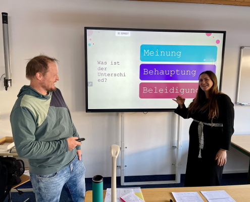 Demokratie-Workshop an unserer Sonderberufsschule
