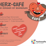 Herz-Café 2024 für Menschen mit Behinderung