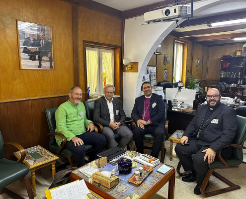 Partnerschaftsbeauftragter Selmar Ehmann im Nahen Osten