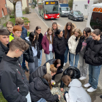 Stolpersteinen mitten in Winnenden