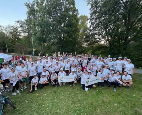 Paulinenpflege beim AOK-Firmenlauf in Waiblingen