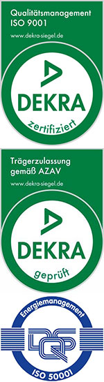 ISO-Zertifizierungen ISO-Zertifizierungen